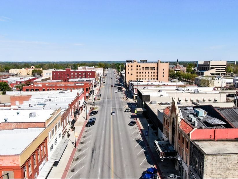Historic downtown Ponca City