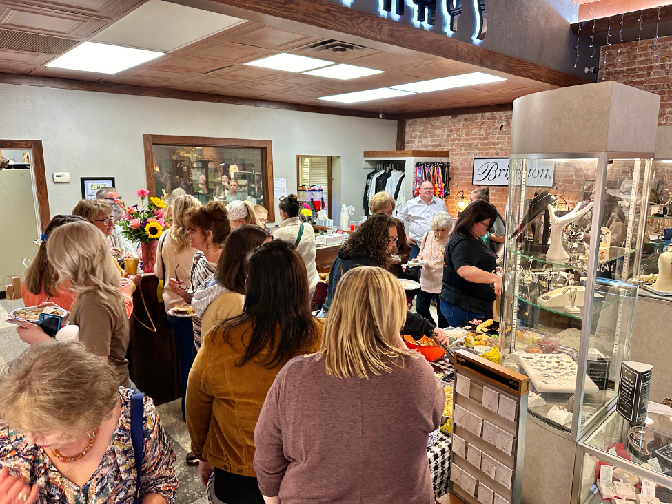 Ladies Night on Grand Avenue in downtown Ponca City